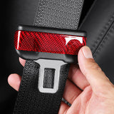 Seat Belt Fascia Cover for Model 3/Y (2017-2022)- Real Carbon Fiber  Accessories