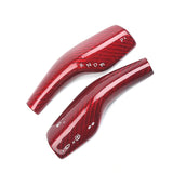 Gear Shift Cover, Turn Signal Stalk Covers for Model 3/Y (2017-2022)- Real Carbon Fiber  Accessories