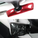Real Carbon Fiber  Interior Rearview Mirror Cover for Model 3/Y (2017-2022)