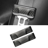 Seat Belt Fascia Cover for Model 3/Y (2017-2022)- Real Carbon Fiber  Accessories