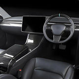 Real Carbon Fiber  One-piece Steering Wheel Cover For Model 3/Y (2017-2022)  Accessories