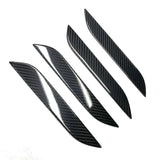 Door Handle Overlay, Wrap Cover (Set Of 4) for Model S (2012-2020)- Real Carbon Fiber  Accesories