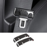 Seat Belt Fascia Cover for Model 3/Y (2017-2022)- Real Carbon Fiber  Accessories