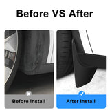 Model Y/3 OEM Mud Flaps Front Rear Mudguard Kit, No Drill Fender (2021-2023)