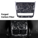 Backseat Vent Overlay, Center Console Wrap Cover for Model 3/Y (2017-2022)- Real Carbon Fiber  Accessories